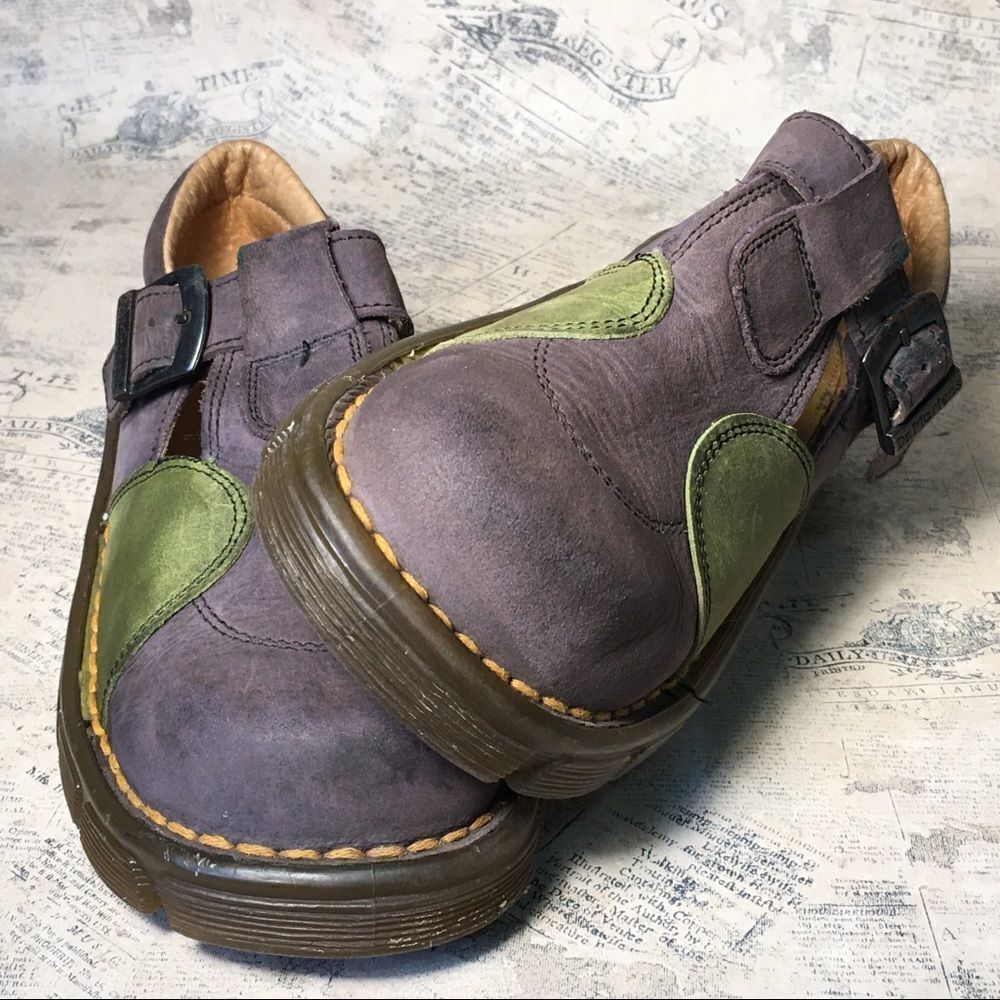 Vintage Dr. Martens Made in England Leather Shoes Original Doc Martens - Picture 11 of 14
